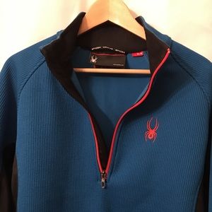 NWT Spyder Men’s Outbound Half Zip Core Sweater.
